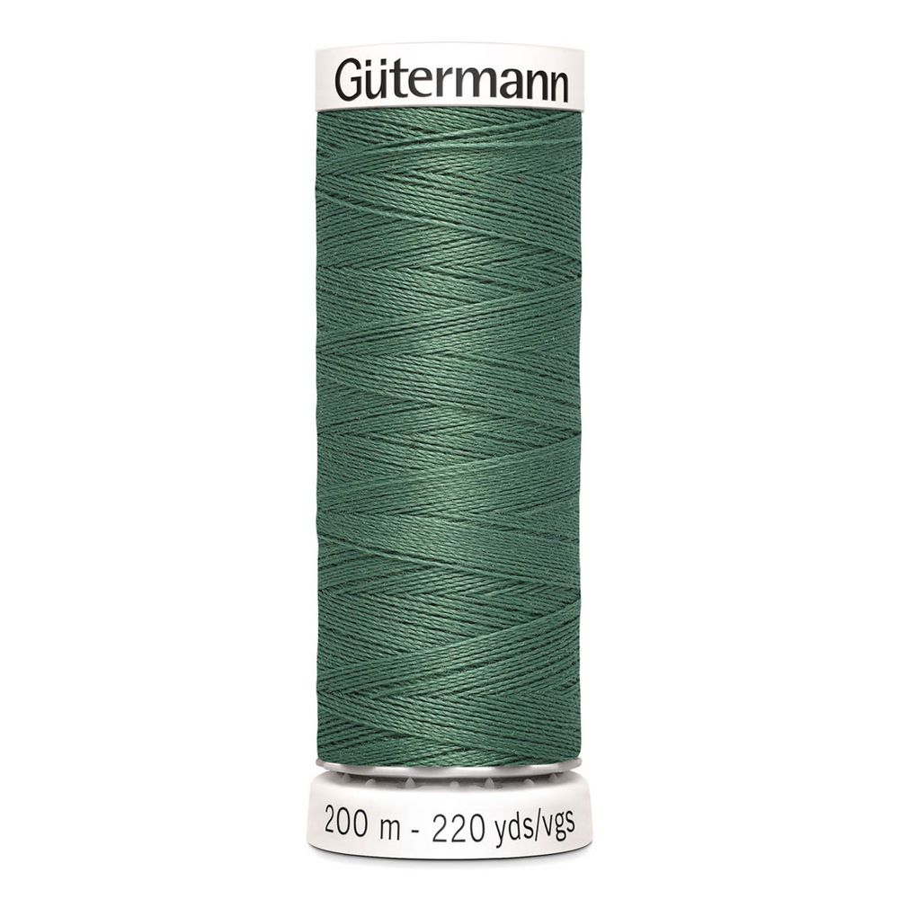 Нитки универсальные Gutermann Sew-all 100 (200 метров), 5 кат. | 553 св.серо-зеленый