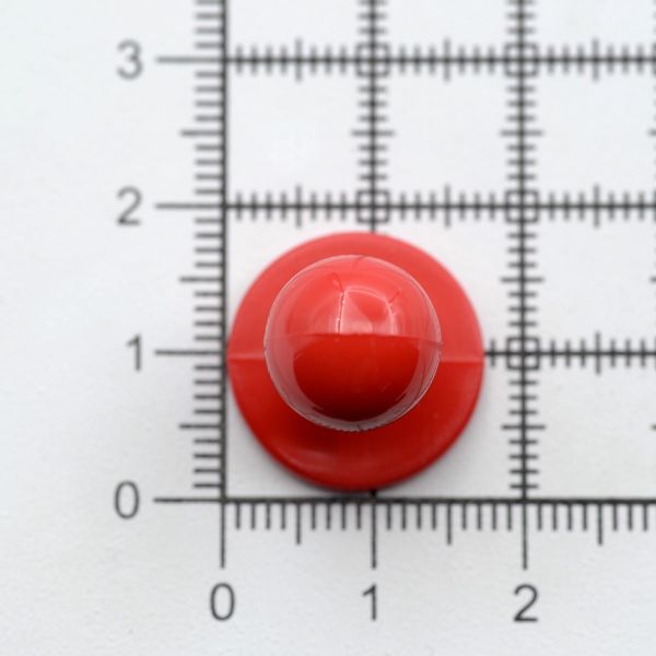 Пукля поварская, цветная, 10 мм (с820 красный) П-10, 500 шт