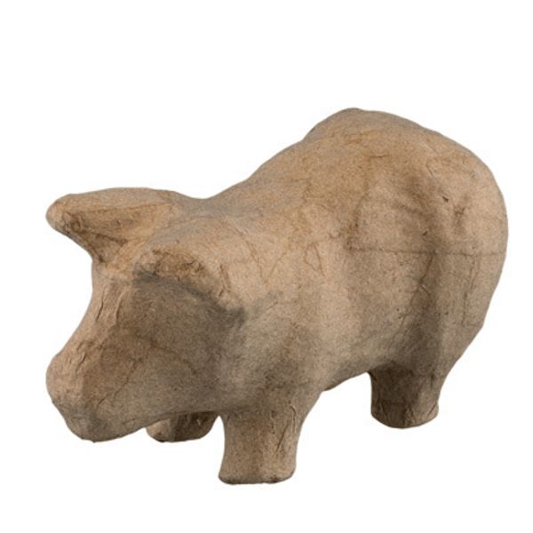 Заготовка из папье-маше Поросенок, 10х5х6 см, PAM-098 Love2art