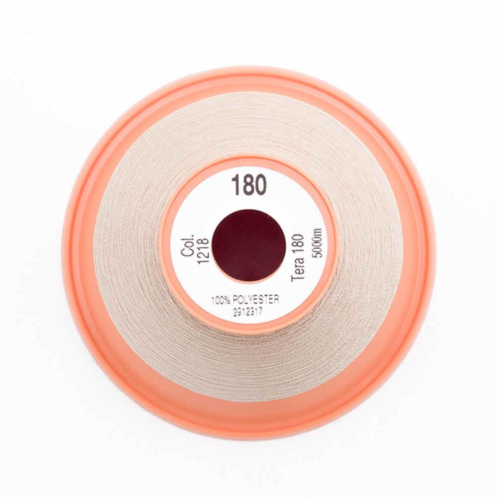 Нитка филаментная особопрочная Gutermann Tera 180, 5000 м, 704172, 1218 крем-брюле, 1 катушка