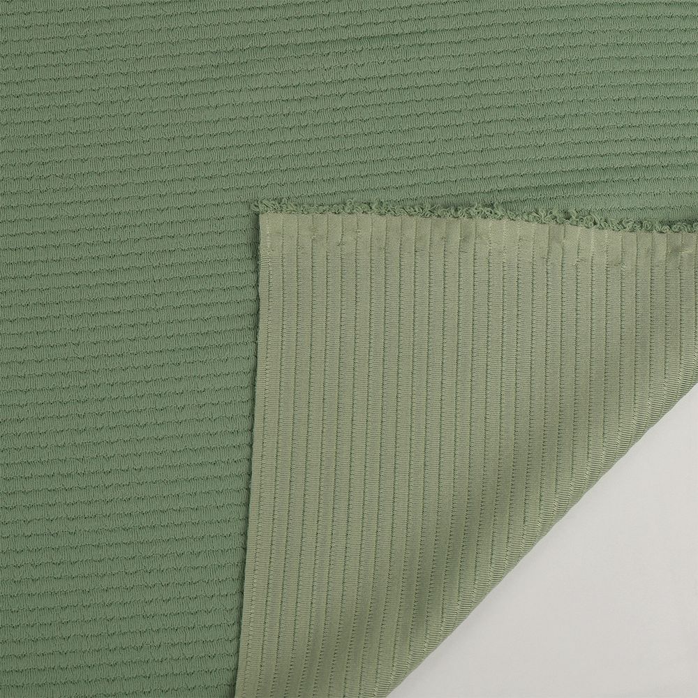 Бифлекс жатка трикотажный 240 г/м², шир.150 см, цв.12 оливковый, 50м /TOS/