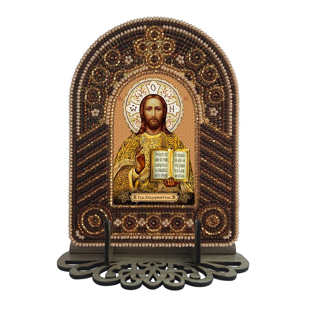 Набор для вышивания бисером Нова Слобода, Господь Вседержитель 10х13см