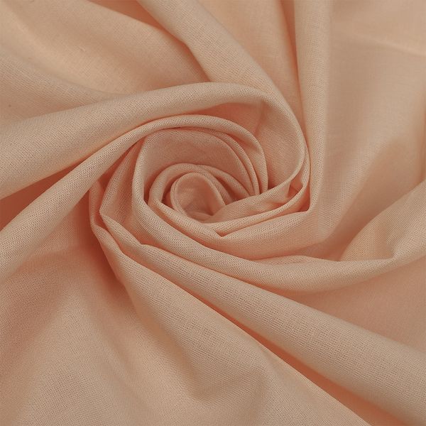 Батист 72 г/м², 150 см / 2 метра, TBY.Bt.19, персиковый