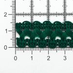 Тесьма отделочная вязаная 17 мм, 10 м, т.зеленый