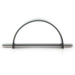 Заколка для штор 14х4х5 см, серый, 1 шт