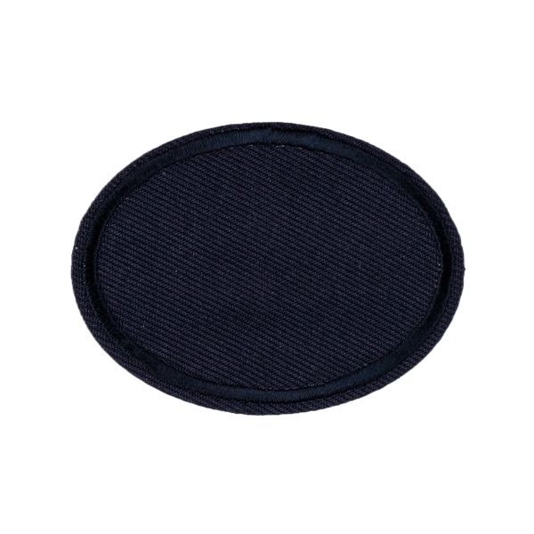 Термоаппликация L №11/5, 5 шт, L230В овал синий 4.7х6.3 см, Gamma