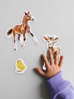 Пазлы для малышей Малыши с фермы 25 элемент, Фрея PZL-BК-009