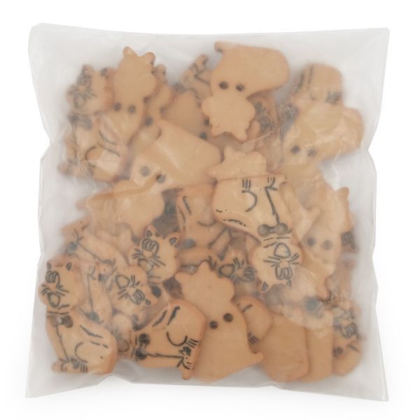 Украшения декоративные пуговицы Котик, 34 мм (098), 36 шт