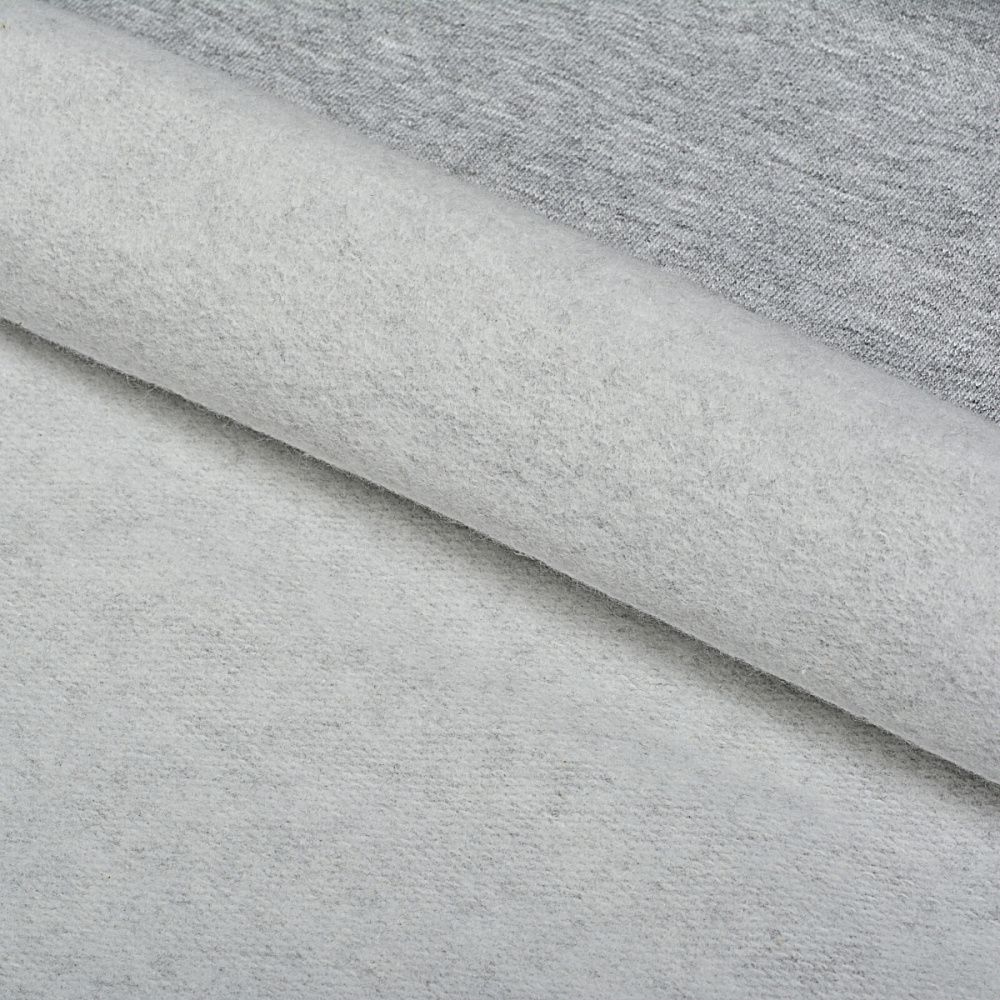 Футер 2-нитка начес 190 г/м², 100-100 см / 6 метров, ФУТ2Х.НАЧ.190.СЕР.МЕЛ.6, сер.меланж