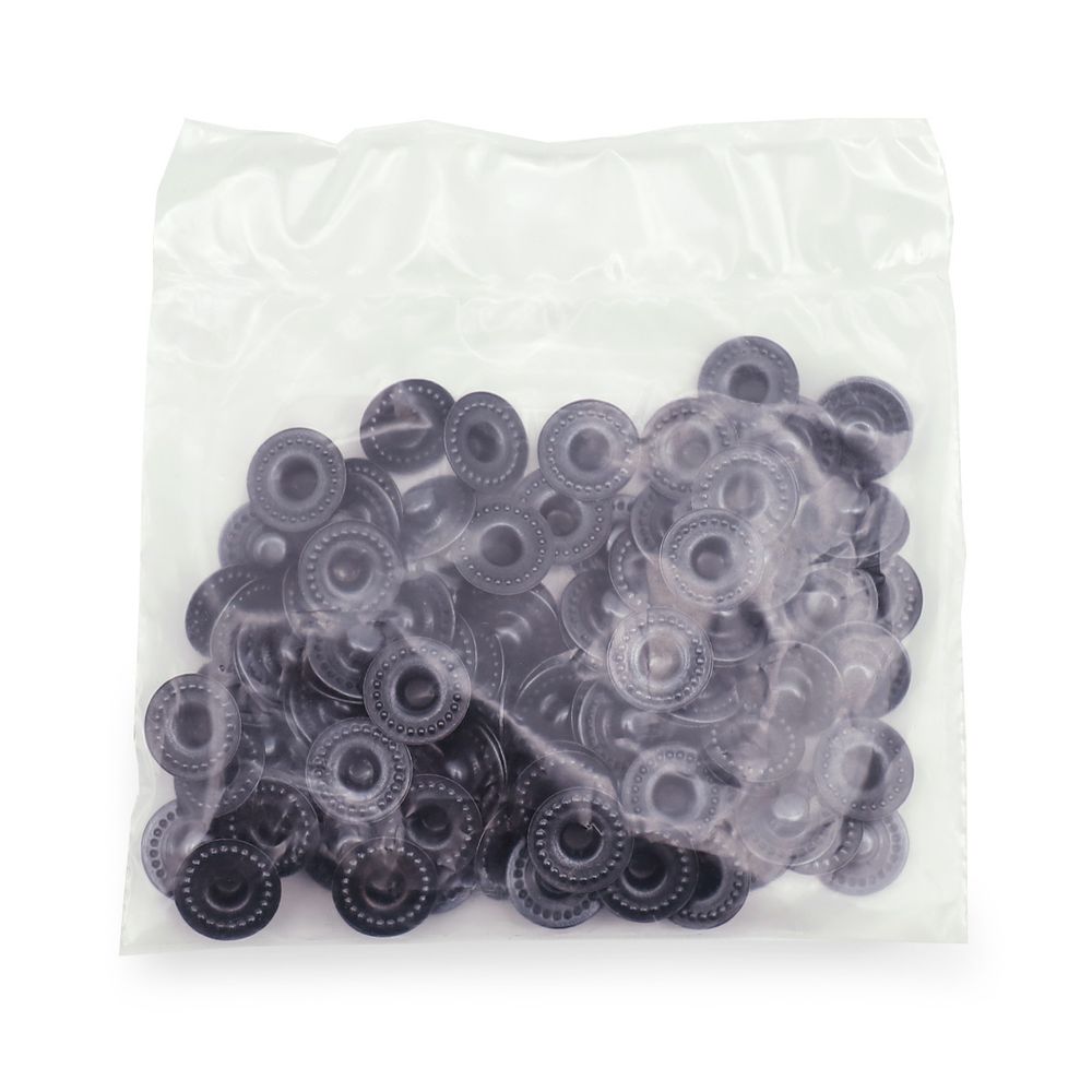 Часть кнопки Альфа (S-образная) ⌀11 мм (C-часть), 5 никель с чернением, 100 шт, S090504, BIG