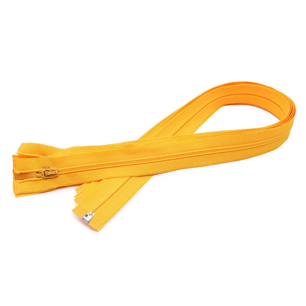 Молния спираль (витая) Arta Т5 (5 мм) 1 зам., разъем., 60 см, цв. 506 желтый, уп.5 шт