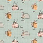 Ткань для пэчворка Peppy Мартовская песня, отрез 50х55 см, 146 г/м², МП-11 зеленый, Peppy