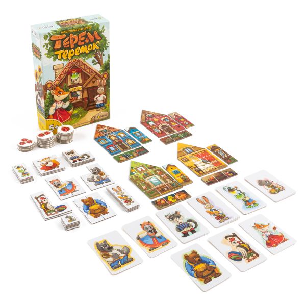 Игра настольная Терем-теремок, Эврикус BG-12112