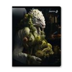 Тетрадь ученическая общая, глянцевая ламинация, A5+ 48 л. на скобе 65 г/м², белизна 100 %, 10 шт, клетка, 00988 Гости из будущего, Светоч 48Т11