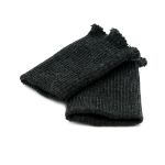 Манжеты трикотажные 6.5х9.5 см, 1 пара, тонкие, 373/м антрацит