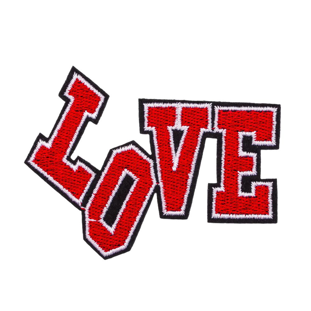 Термоаппликация Love, 6,3х8,1см Hobby&amp;Pro