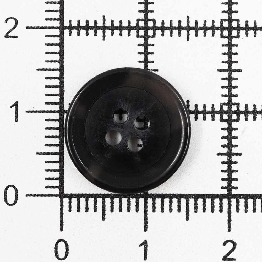 Пуговицы 4 прокола 24L=15 мм, (col.A (черный)) CN, 144 шт