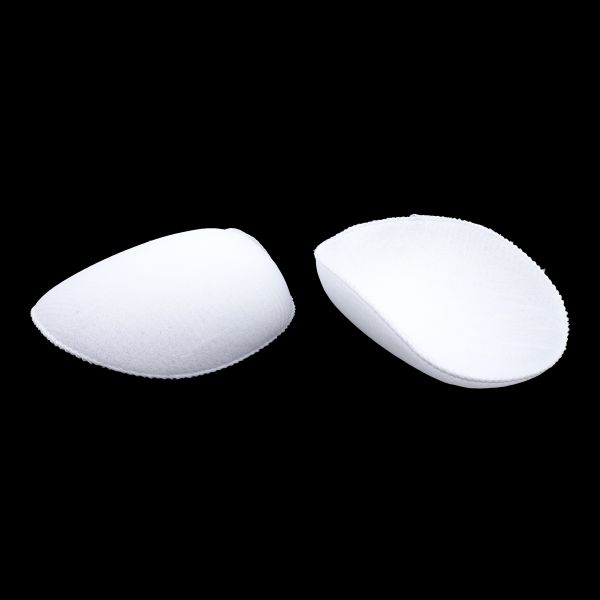 Плечевые накладки (подплечники) реглан твердые 120х175х20 мм, белый, 50 пар