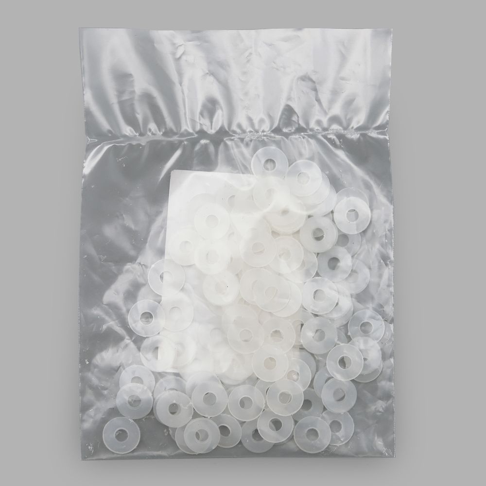 Кольцо уплотнительное пластик под кнопку ⌀3.9 мм (внешн. 12.5 мм), (№54), ≈100 шт, New Star