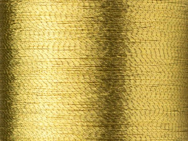 Нитки вышивальные металлизированные Madeira Metallic №40, 200 м, цв. Gold 4, 9842, 5 катушек
