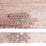 Тесьма с пайетками 3,5см / 13,72м (золото), 3AR072