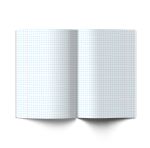 Тетрадь ученическая общая, A5+ 96 л. на скобе, белизна 100%, 5 шт, клетка, 000349 Мегаполис, Светоч 96ТСК5_1_3_1