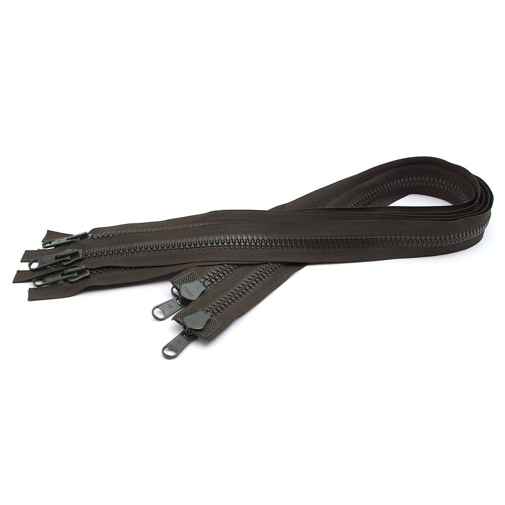 Молния трактор Arta Т8 (8 мм) 2 зам., разъем., 75 см, цв. 175 т.хаки, уп.5 шт