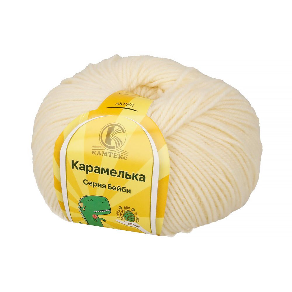 Пряжа Камтекс Карамелька / уп.10 мот. по 50 г, 175 м, цв.192 чайная роза