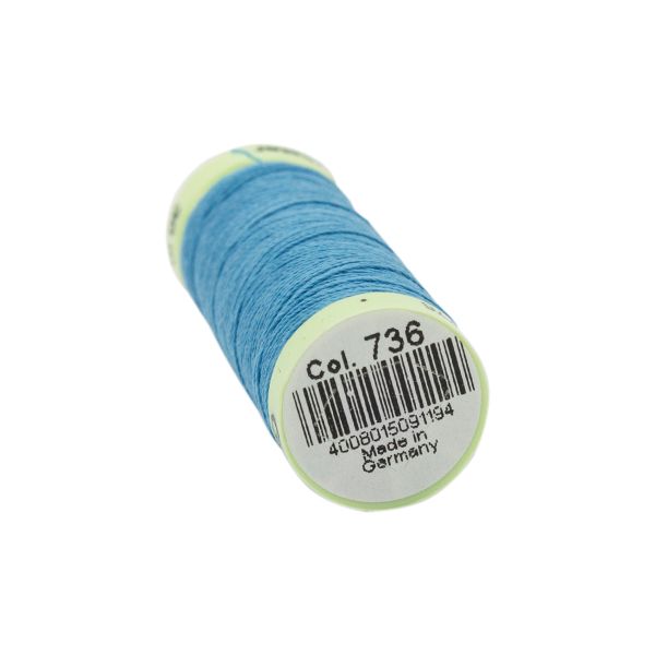 Нитки отделочные Gutermann Top Stitch, 30м, 736 голубая лагуна, 5 катушек
