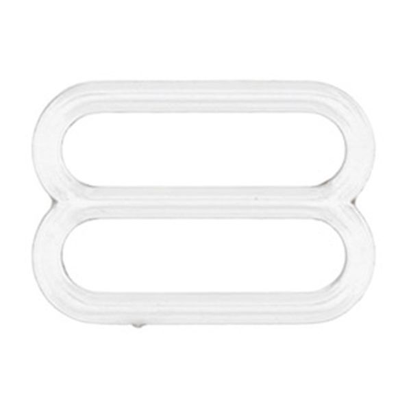 Рамки-регуляторы для бюстгальтера пластик 12.0 мм, 100 шт, прозрачный, Blitz RP01-12