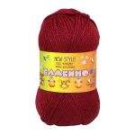 Пряжа Камтекс Бамбино / уп.10 мот. по 50 г, 150 м, 091 вишня