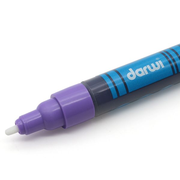 Маркер для керамики Darwi Armerina, 2мм, 900 фиолетовый