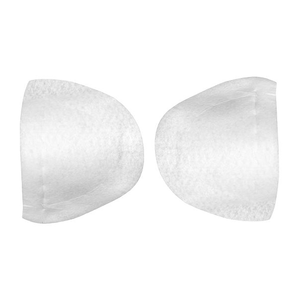 Плечевые накладки (подплечники) втачные сшивные 130х220х15 мм, белый, 50 пар