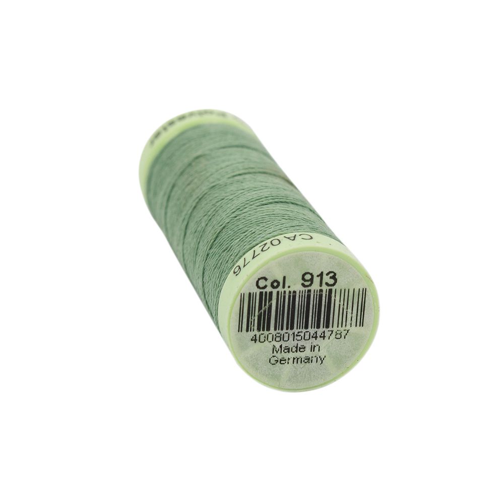 Нитки отделочные Gutermann Top Stitch, 30м, 913 бледный папоротник, 5 катушек