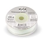 Лента капроновая (органза) _6.0 мм / 45.7 метров, 121 св.св.салатовый, Blitz OR-6