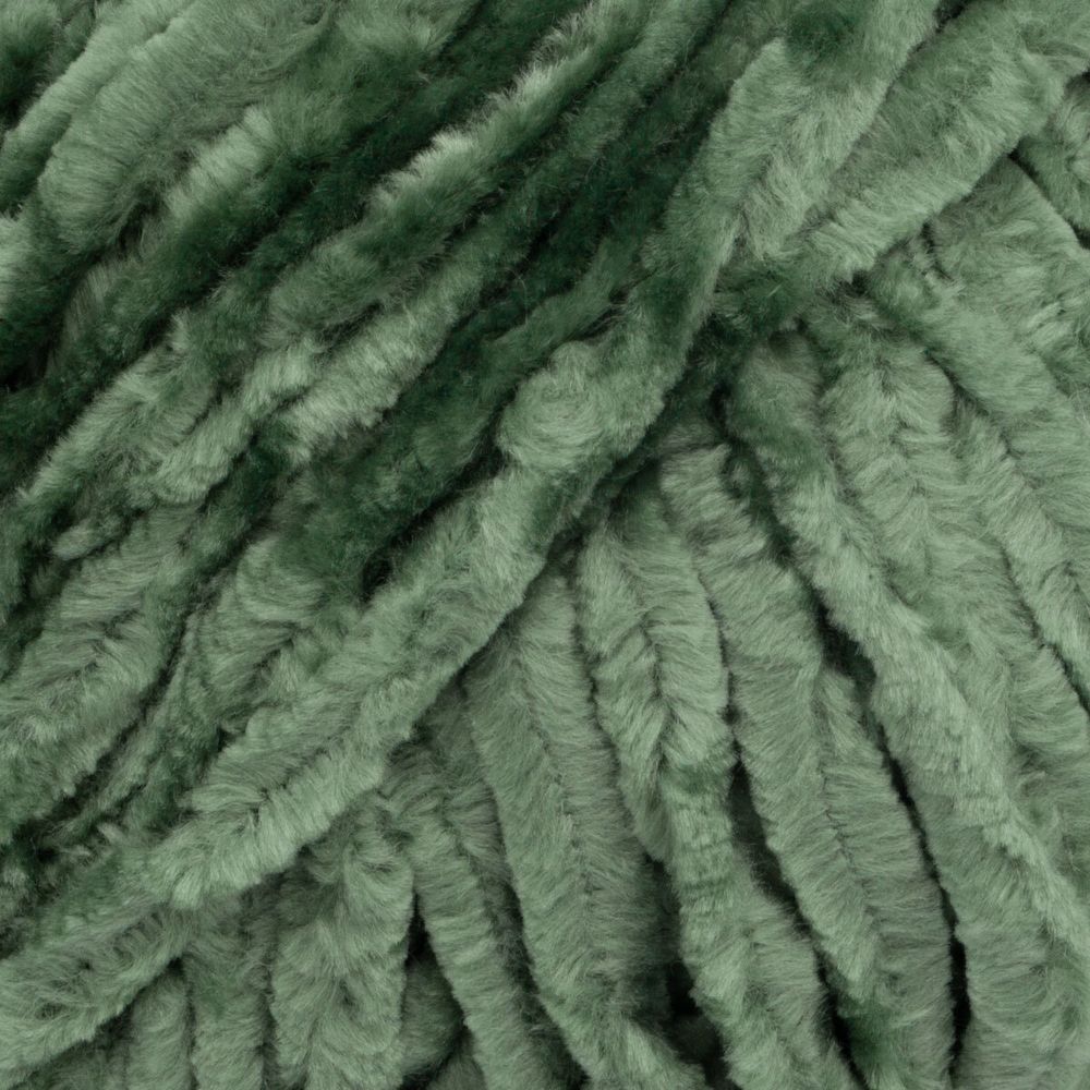 Пряжа Вязь Велюровая 120 / уп.3 мот. по 100 г, 120 м, 15 зеленый