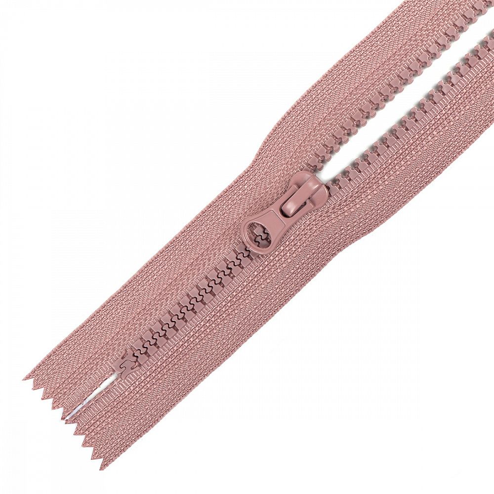 Молния трактор Т5 (5 мм) 1 зам., н/раз., 18 см, усил.звено, цв.S221 чайная роза уп.50 шт Молния трактор Т5 (5 мм) 1 зам., н/раз., 18 см, усил.звено, цв.S221 чайная роза уп.50 шт