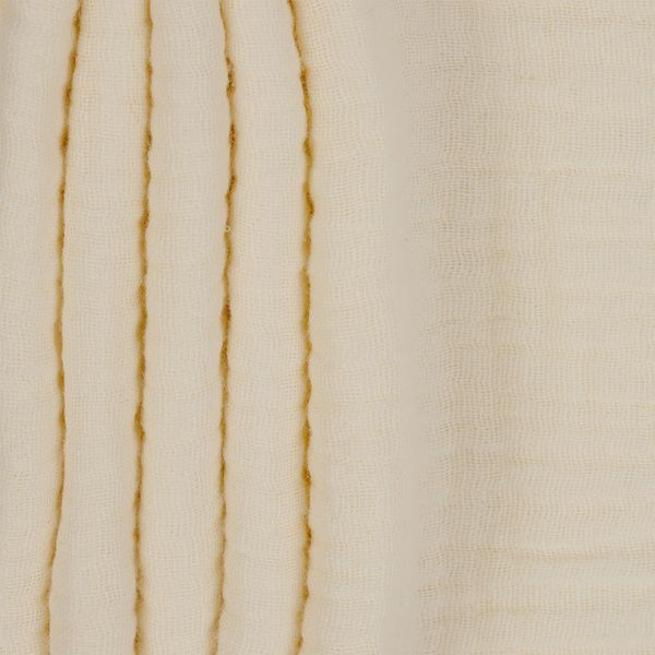 Муслин 125 г/м², 130 см / 2 метра, TBY.Mus.24723.6.2, цв.06 молочный