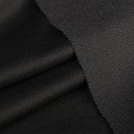 Дублерин эластичный 70 г/м², 150 см / 100 метров, 662B черный, IdealTex