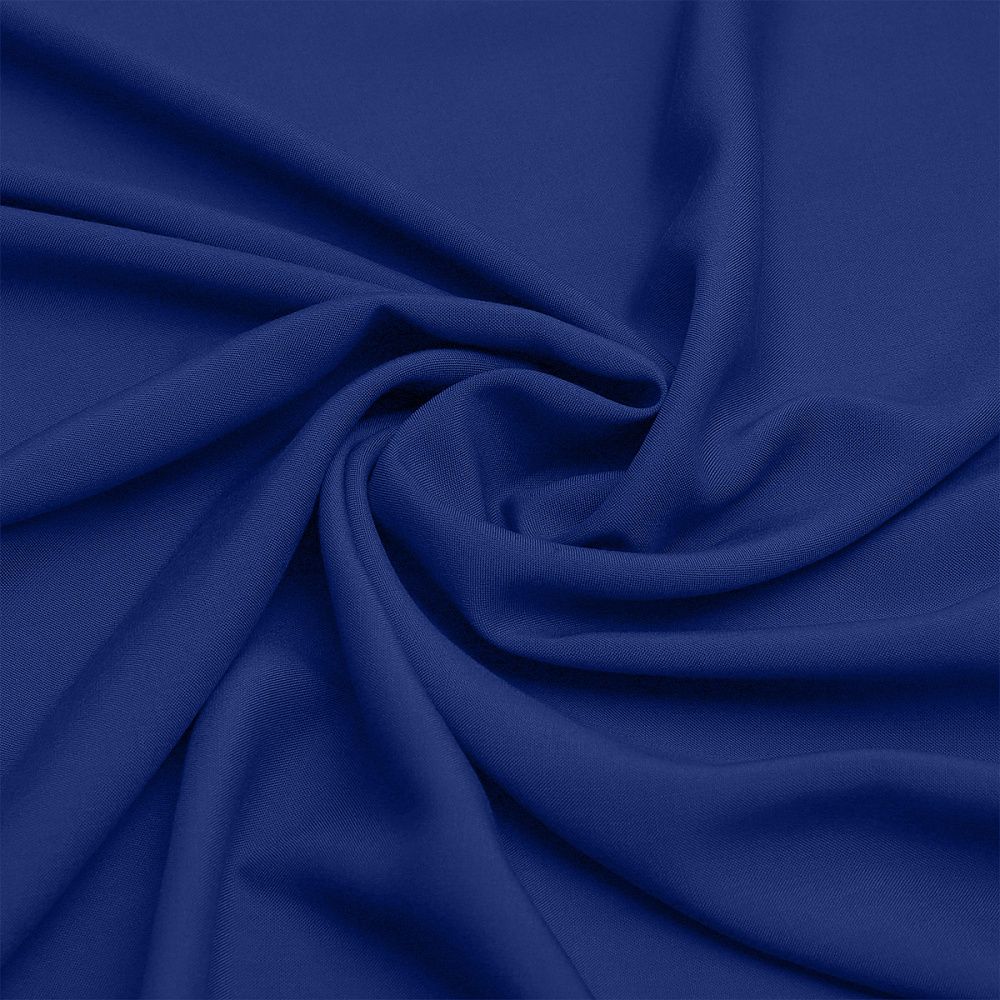 Штапель 110 г/м², 145 см / 2 метра, TBY-Vi-30-43.2, цв.43 яр.синий