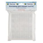 Органайзер для шпулек пластик 12х10х2.5 см, прозрачный, Gamma CFS-01