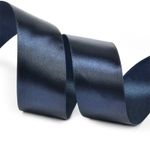Лента атласная 1-сторонняя 38.0 мм / 27.4±2 метров, 3168 т.синий, Ideal