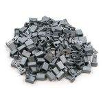 Наконечник для шнура пластик 17х11 мм, ПП, серебро, 100 шт