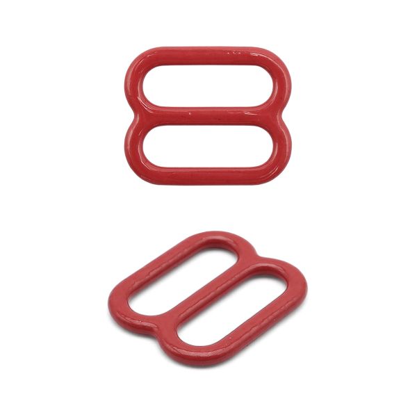 Рамки-регуляторы для бюстгальтера металл 10.0 мм, 20 шт, C520 темно-красный, ГВ1008