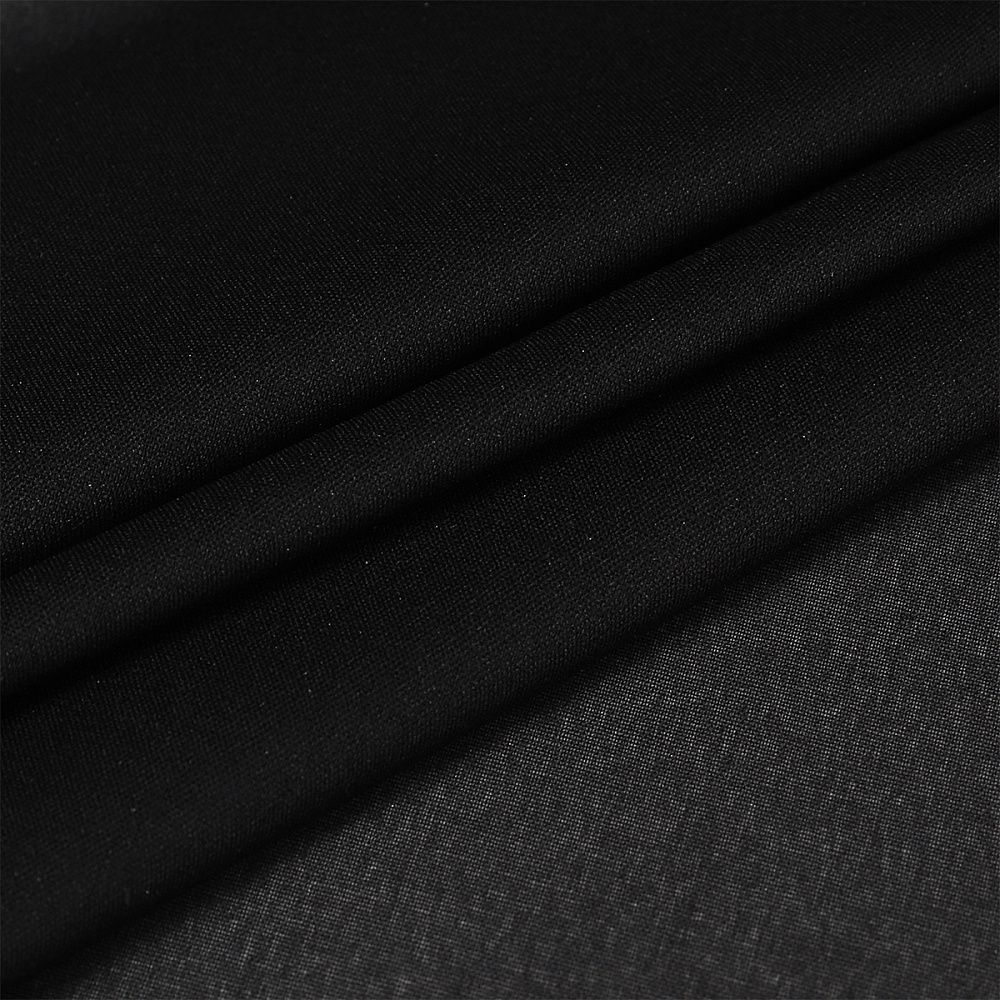 Дублерин эластичный 31 г/м², черный, шир.150см, 100м