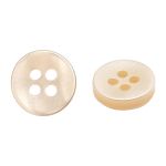 Пуговицы 4 прокола 18L (11мм), пластик (col.13 светло-бежевый), CN_2846, 72 шт