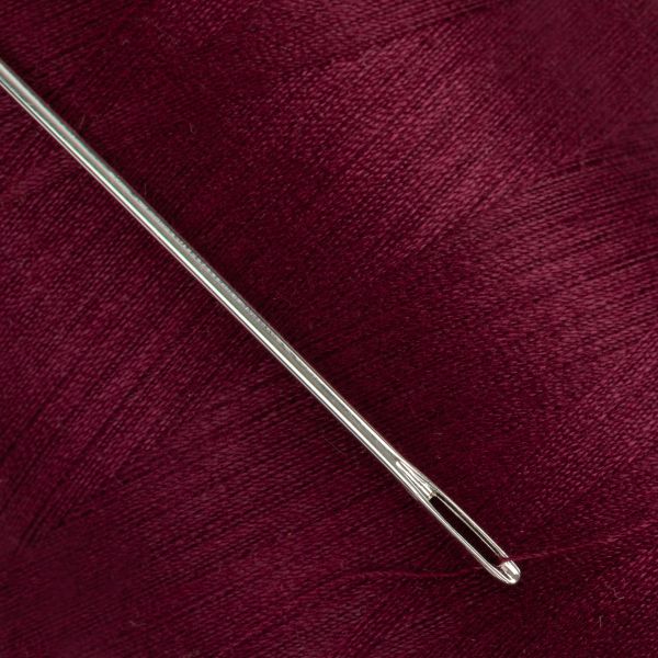 Нитки универсальные Gamma 50/2, 4570 м (5000 ярд) / 1 кат., 123 т.бордовый