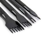 Пробойники для кожи строчные, набор (ромбовидные зубцы) для кожи, ромб, шаг 4 мм, Промысел, LT-024