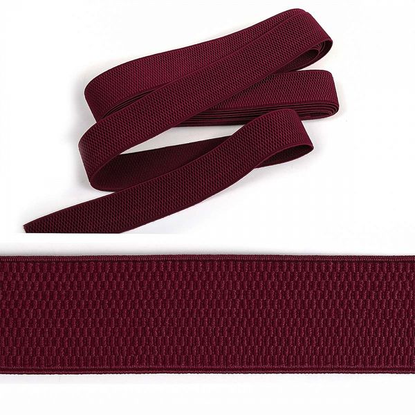 Резинка для подтяжек (помочная) 40.0 мм / 4±0.5 метра, 178 бордовый