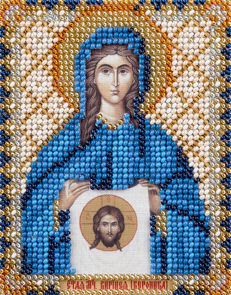 Panna, Икона Святой мученицы Виринеи (Вероники) Едесской, 8,5х11 см